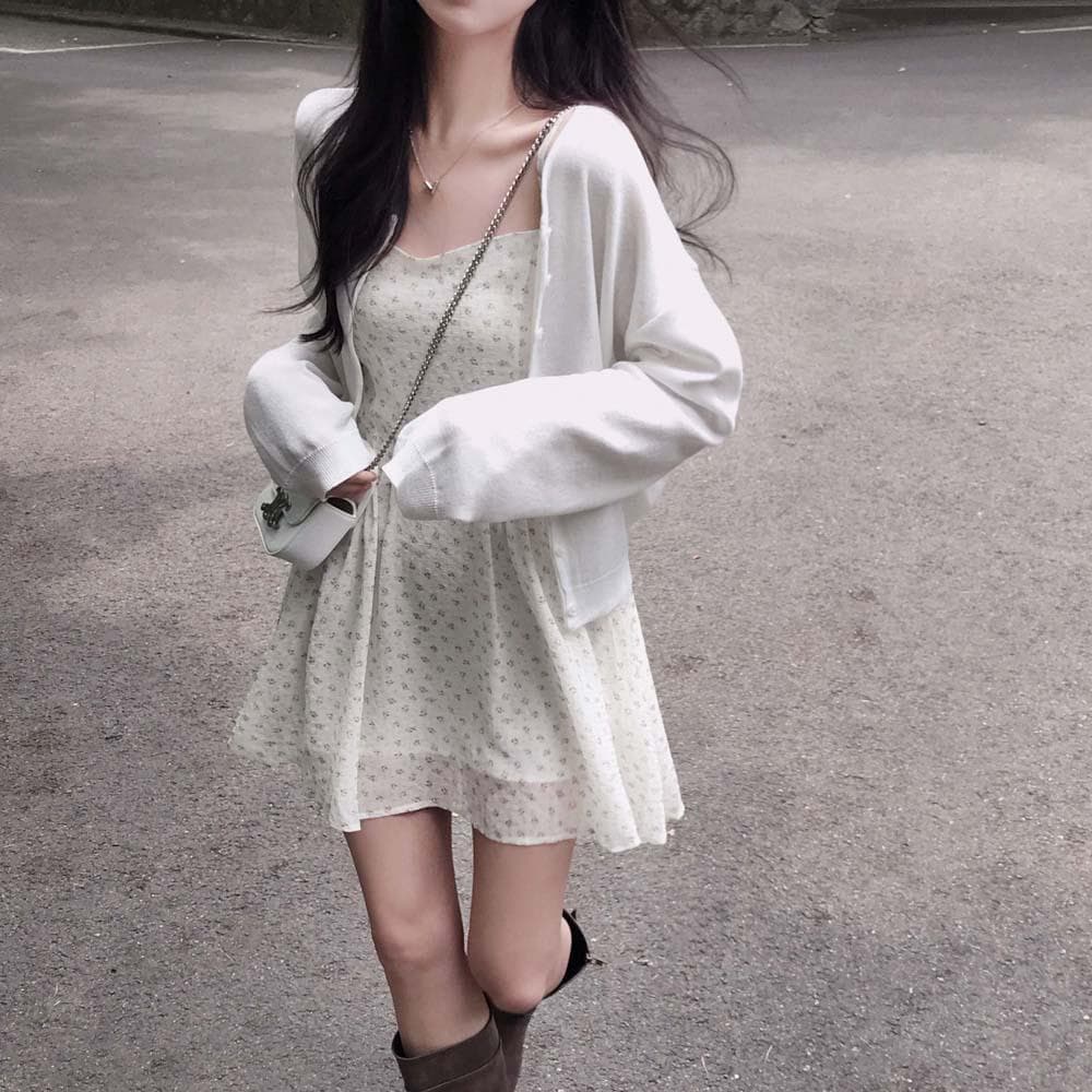 취향에 맞게 고르는 9컬러,테라스 썸머 루즈핏 라운드넥 가디건