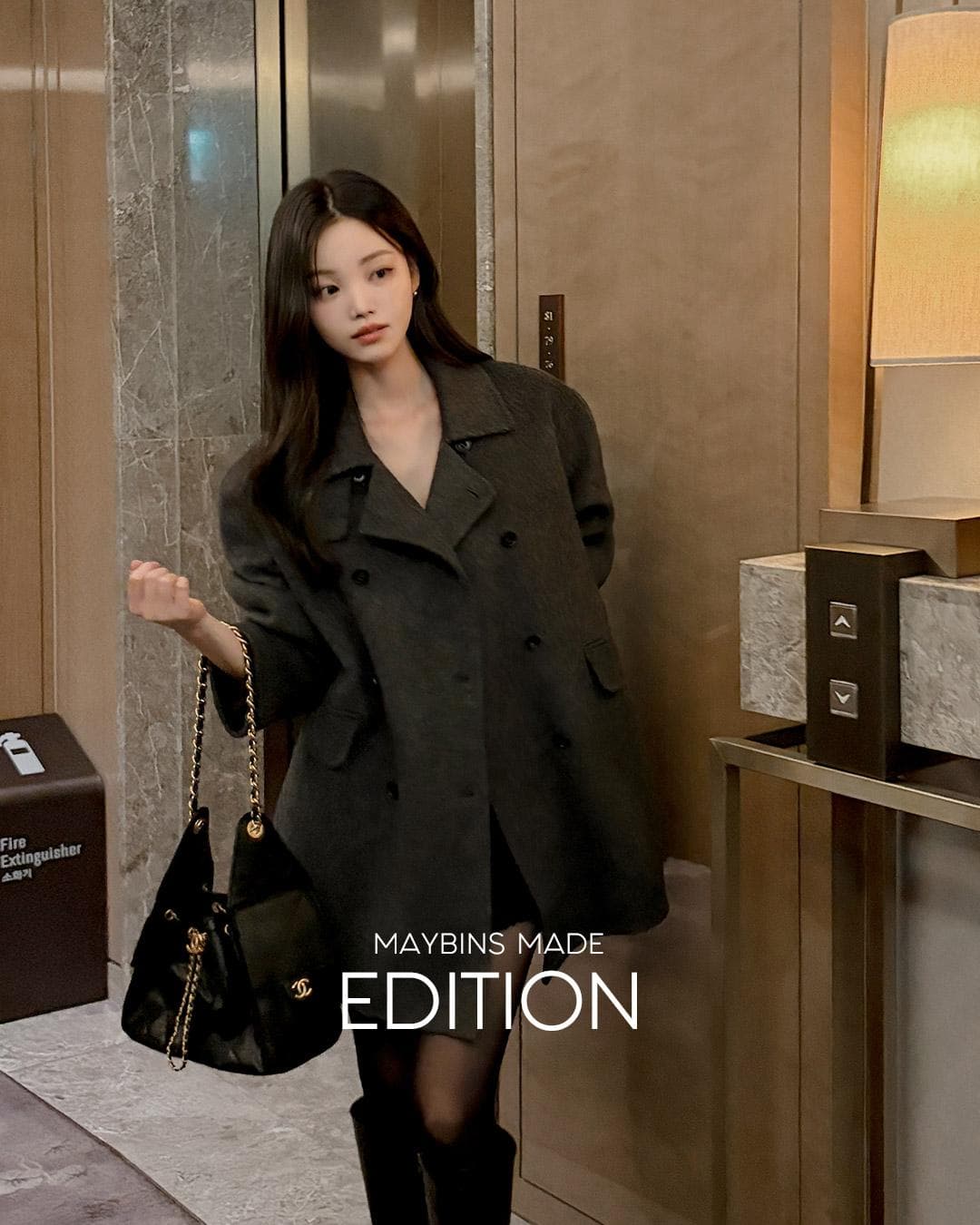 펠 핸드메이드 하프 코트