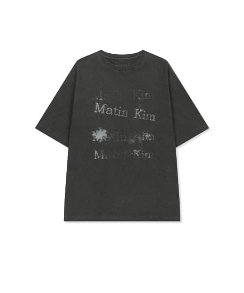 PIGMENT GRAFFITI LOGO TOP IN CHARCOAL