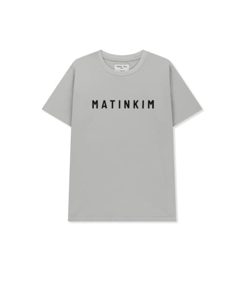 APPLIQUE FELT LOGO TOP IN GREY