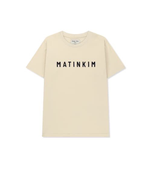 APPLIQUE FELT LOGO TOP IN CREAM