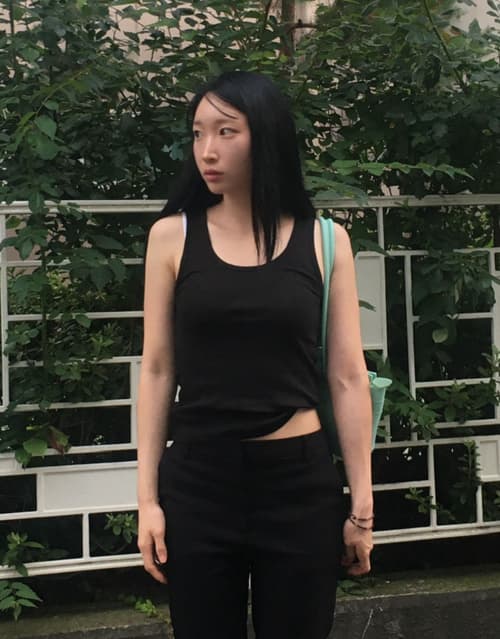베이직 립 탱크탑 (SLD) 326530 [6color]