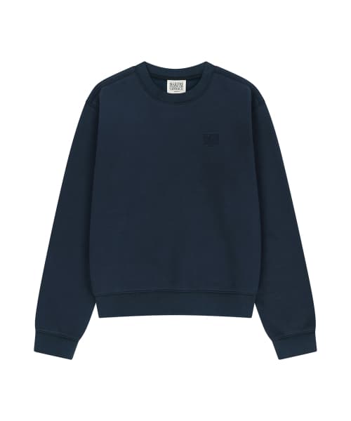 W SMALL CLASSIC LOGO SWEATSHIRT navy