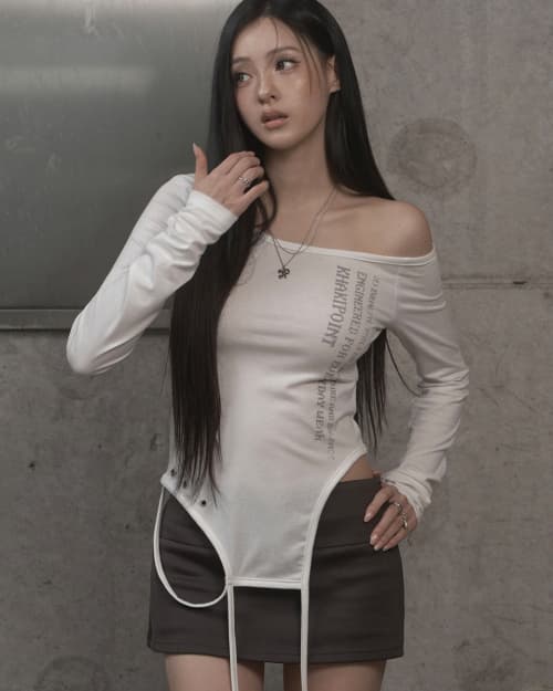 Extended Strap Top (white)