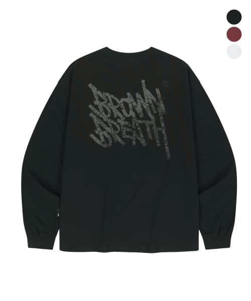 PAISLEY TAG LONGSLEEVE (3colors)