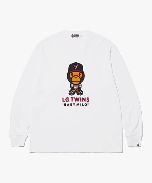 LG트윈스 마일로 그래픽 롱슬리브 티셔츠