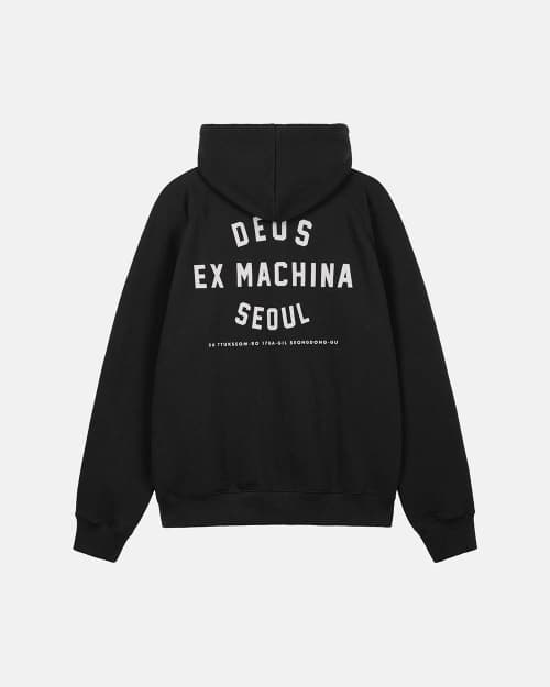 Seoul College Address Hoodie_Black