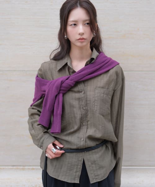 Marron Shirts_Ash Khaki