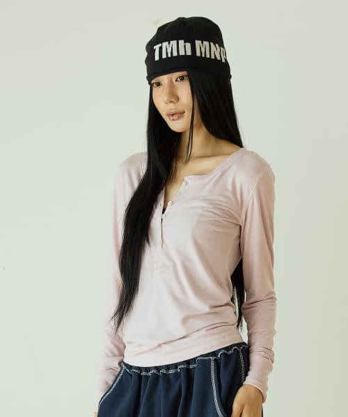 TMP BUTTON SLEEVE [PINK]