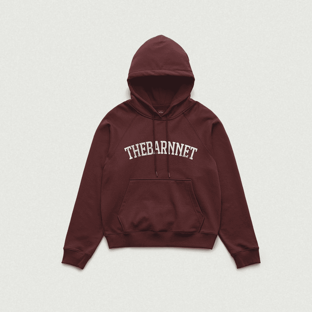 Coma Pullover Hoodie_Burgundy