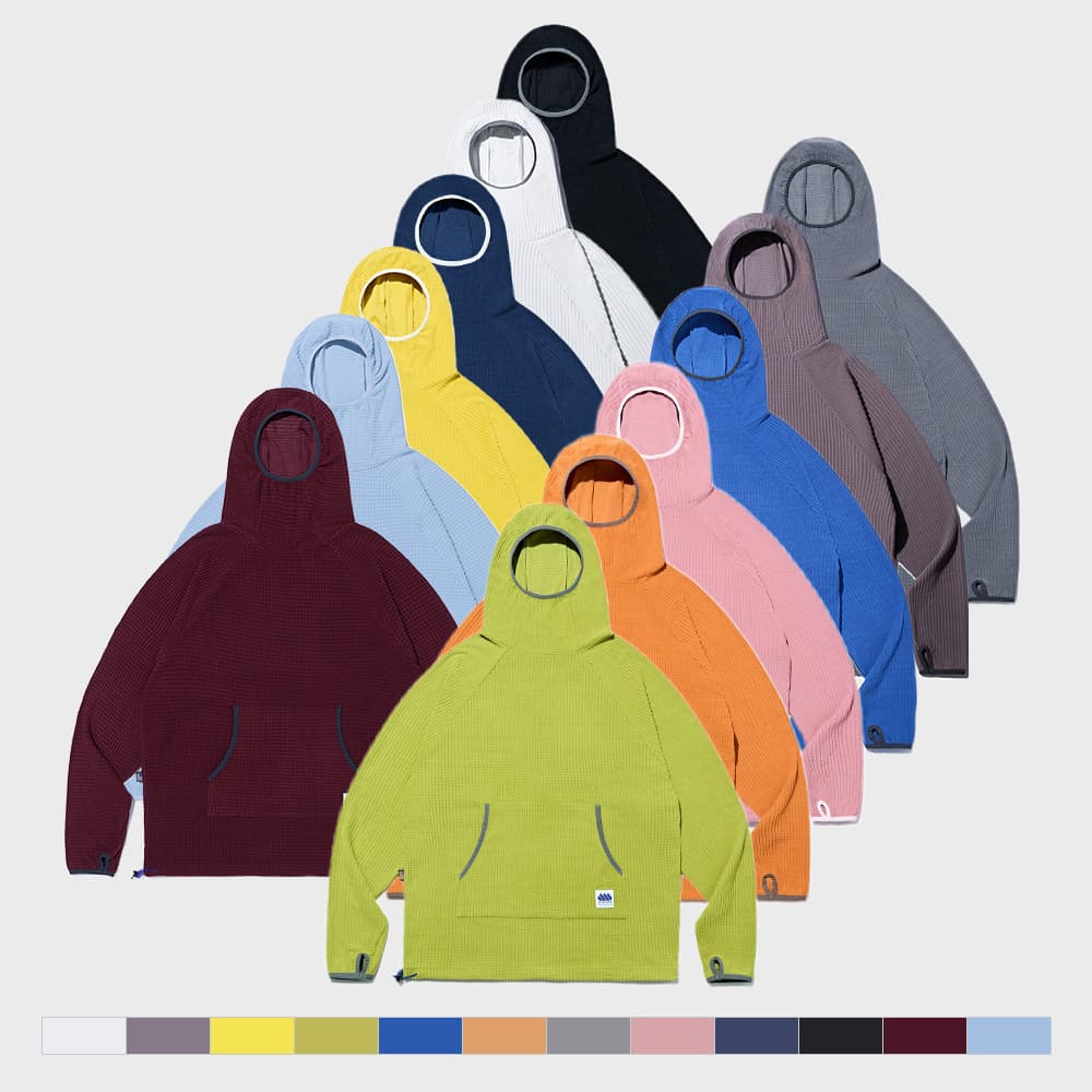 [12COLORS] 퍼니 풀오버 후디