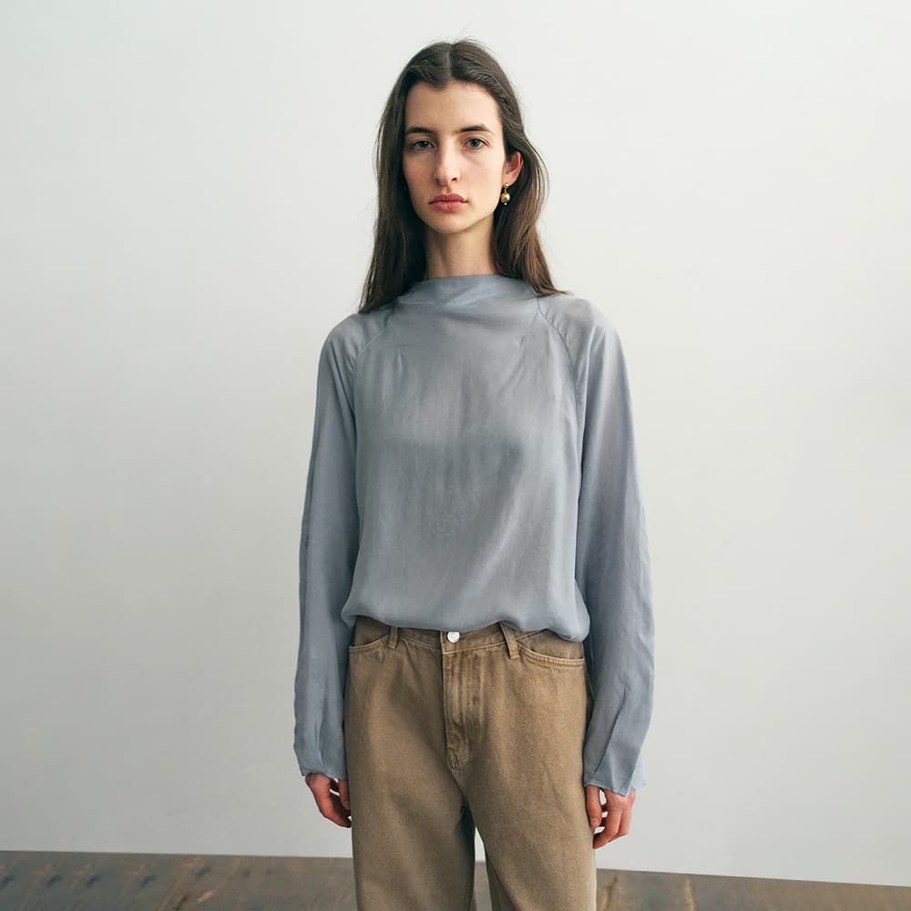 Hazel Two-Way Blouse_Skyblue