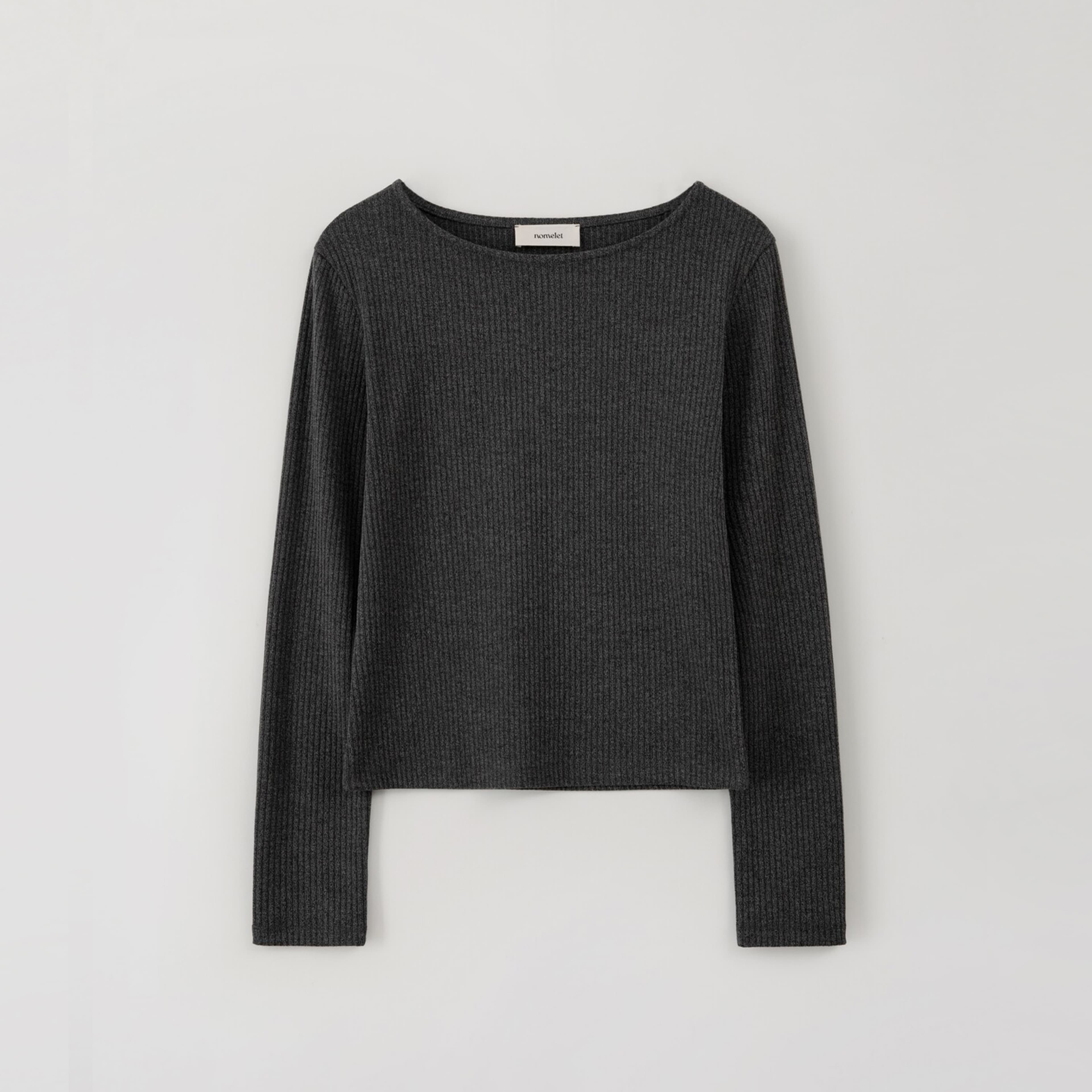 Valery 발레리 보트넥 롱슬리브 - 5 colors