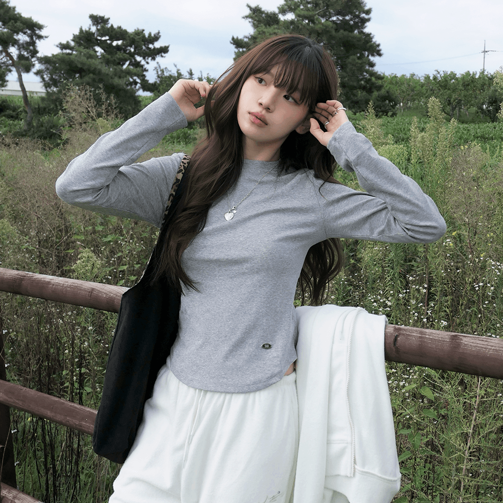 [토모토모, 오제 PICK] 에센셜 롱 슬리브 티셔츠 MDTS063_6 Colors