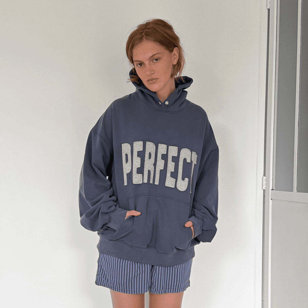 a perfect hoodie (washed navy)