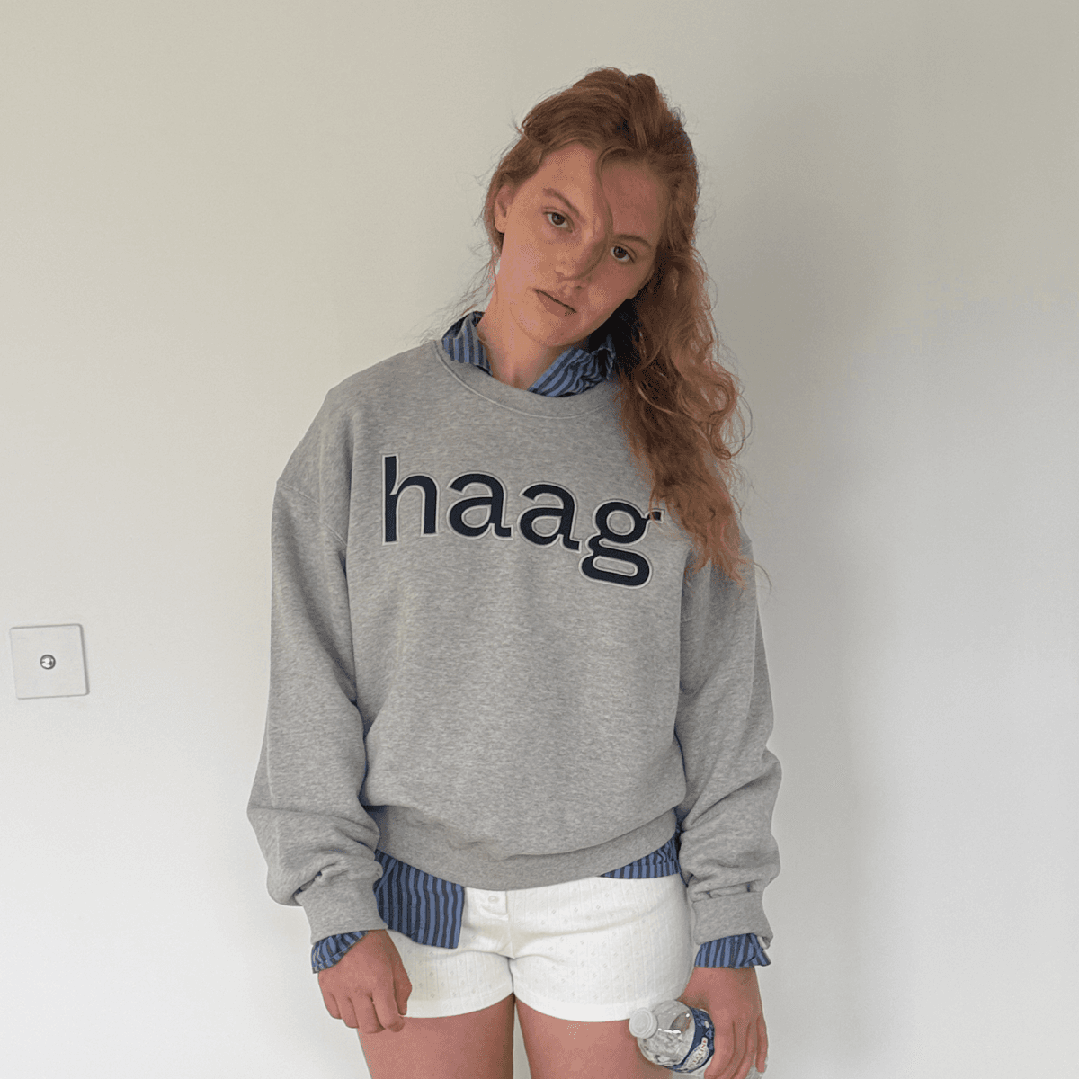 a birthday sweatshirt (grey)