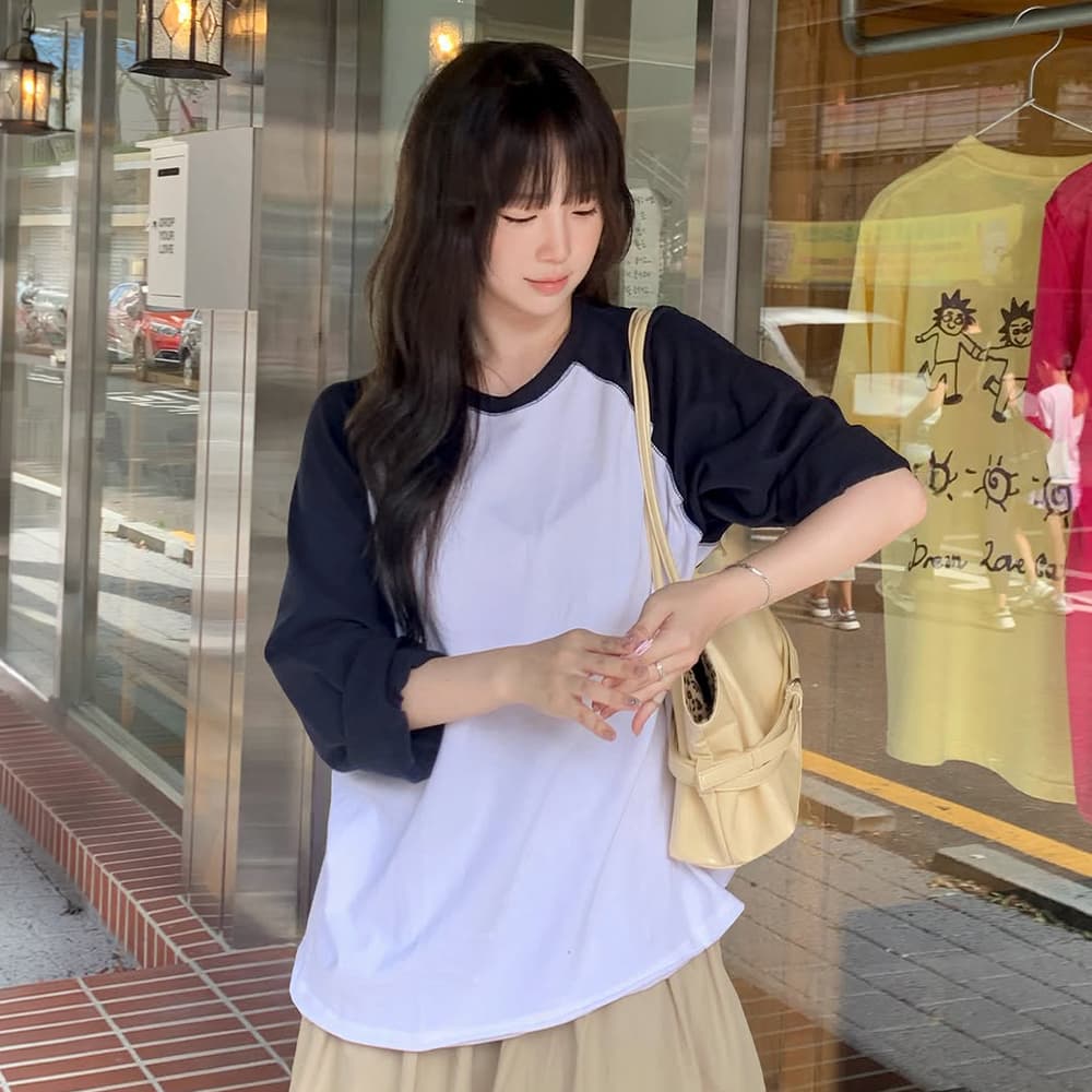 [29CM 단독컬러] Soft Cotton Relaxed Raglan T-Shirt_CTT391(5color)