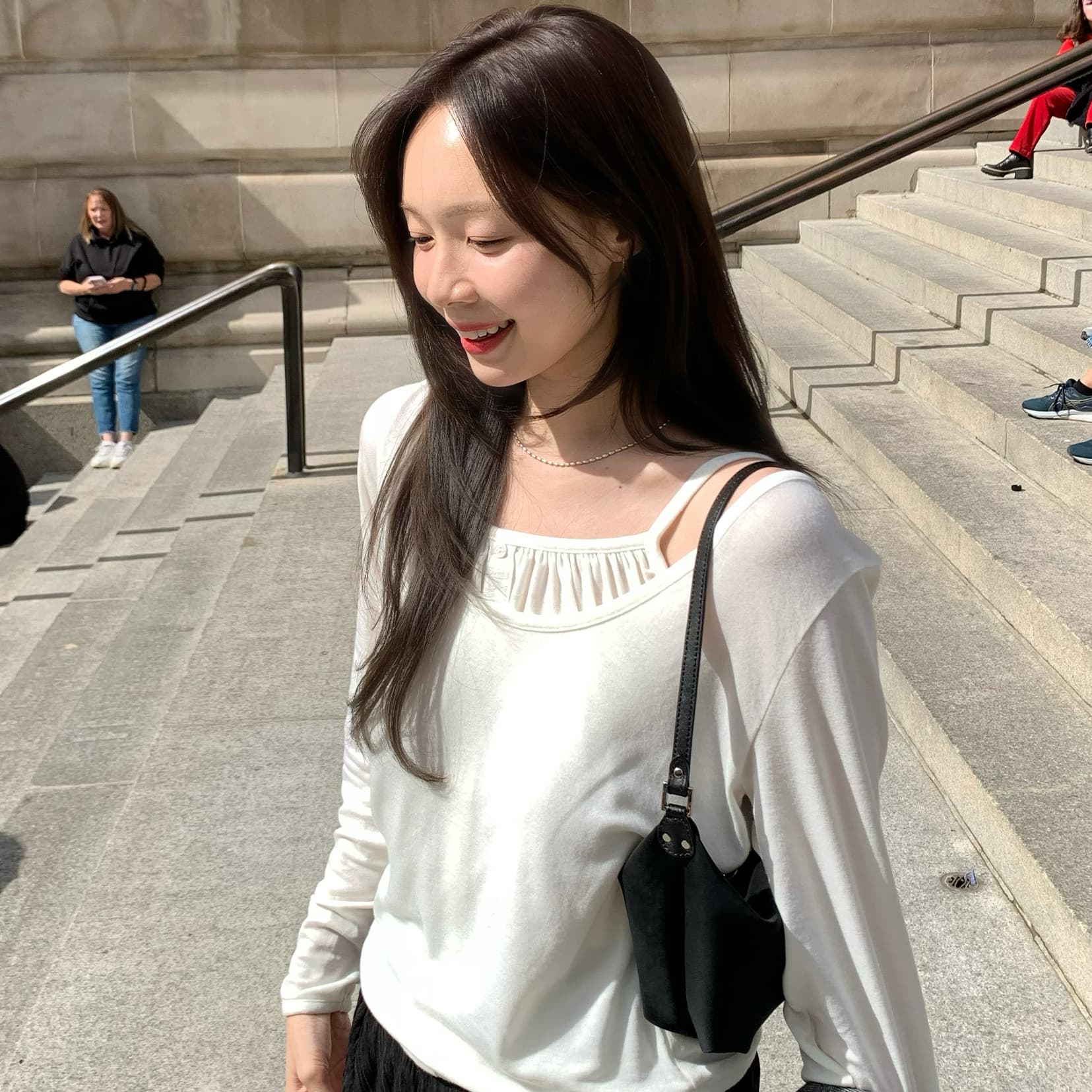 [29CM 단독] [꼬민지 착용] BUTTON CAMI & TOP 002 (3color)