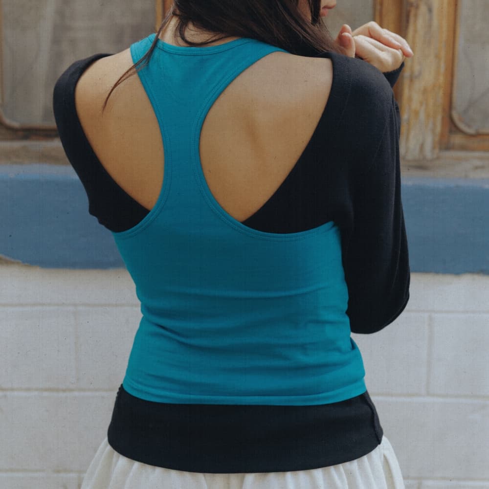 Essential scoop long sleeve_2 Colors