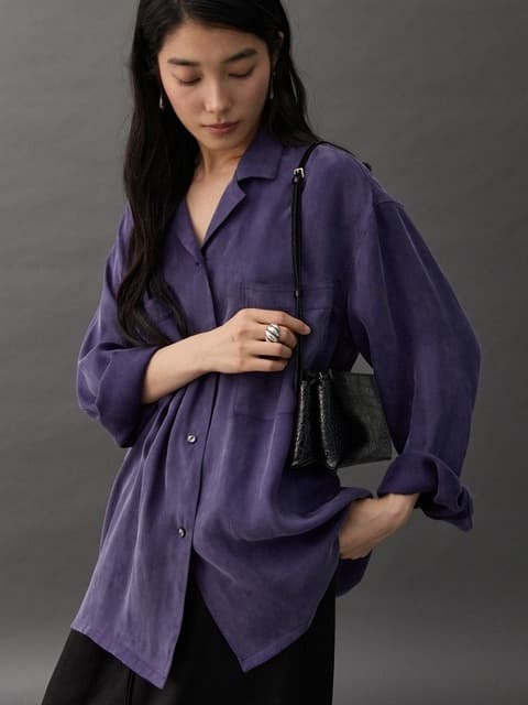 NOEN CUPRA SHIRT - PURPLE