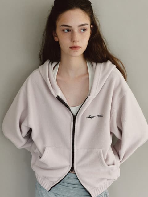 [2nd] Snug Fleece Zip Up (Pink)