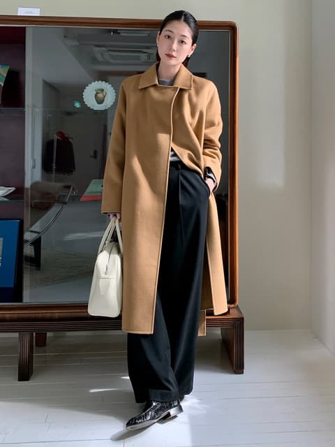[Premium] Cashmere-blend Handmade Coat_3color