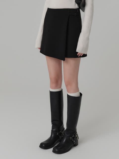 오웬 랩 스커트 팬츠 / OWEN WRAP SKIRT PANTS_2colors