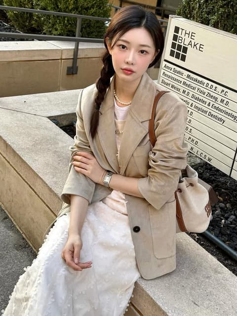 스웨이드 자켓 NEL6XJ809_97