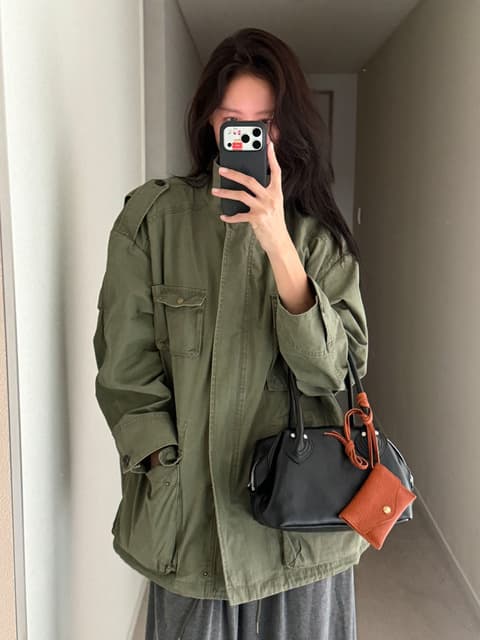 [단독]UNTIL FIELD JACKET_KHAKI