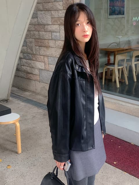 [민하 PICK]베라 레더 점퍼
